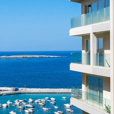 Gorgeous With Side Sea View 2 Apartment St. Paul's Bay